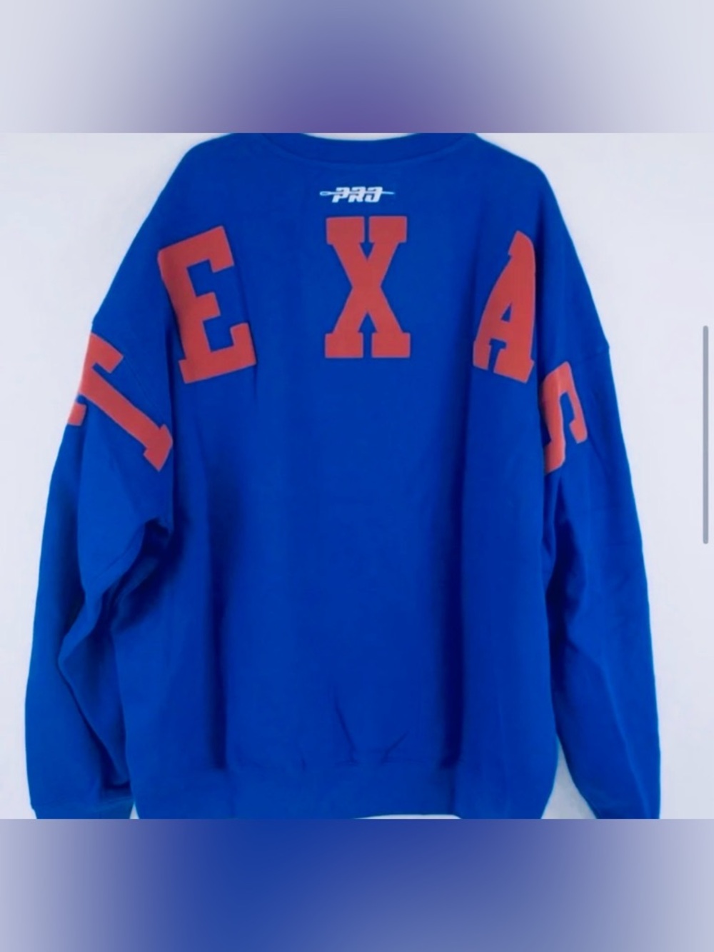 NWT [Pro Standard] Texas Rangers MLB Crewneck Sweatshirt, Multiple Sizes M/L/2XL - Picture 5 of 11